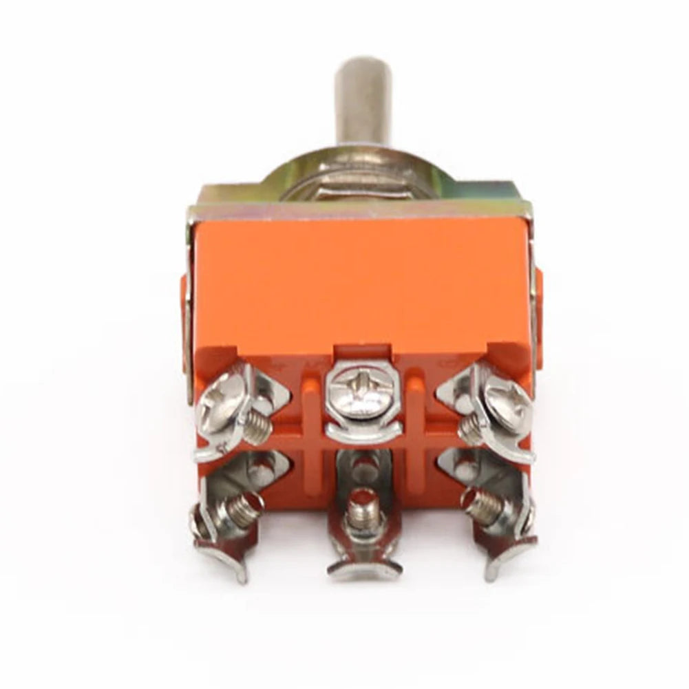 E-TEN1322 15A 250V SPST Toggle Switch 6-Pin 3-Position 12mm Toggle Switch Babs