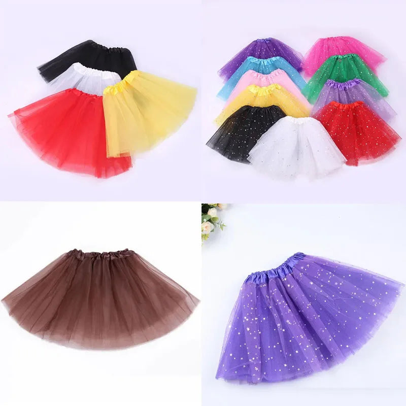 Girls Pink Tutu Skirt | Princess Party & Birthday Ball Gown Girls Tutu Skirt Babs