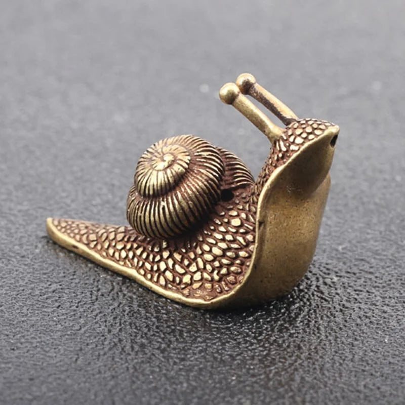 Retro Brass Carp Fish Figurine – Feng Shui Copper Ornament Brass Figurine Ornament Babs