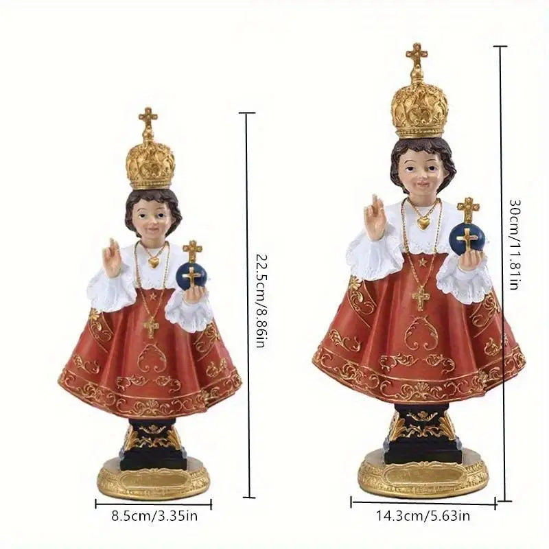 Prague Holy Infant Resin Statue | Catholic Religious Figurine Religious Figurine Babs