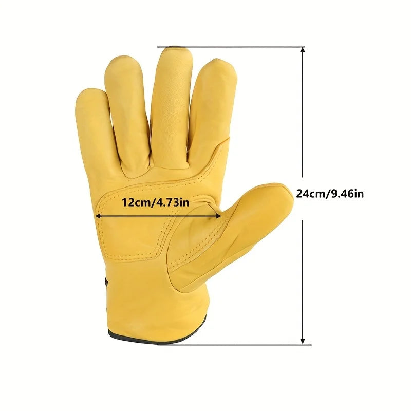 PU Leather Work Gloves – Gardening, Driving & Welding Work Gloves Babs