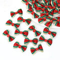 30Pcs Mini Christmas Bow Knots – Tree, Wreath & Gift Décor Christmas Bow Ornaments Babs B 4X2.5cm