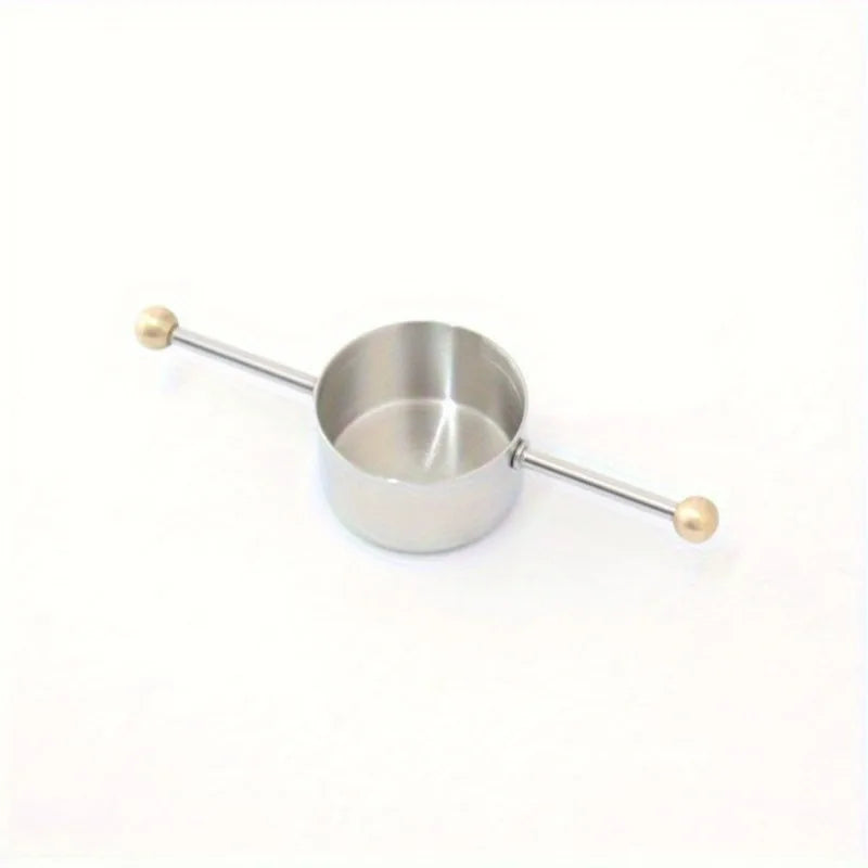30ml Stainless Steel Cocktail Jigger with Handle | Bar Tool Cocktail Jigger Babs Silvery