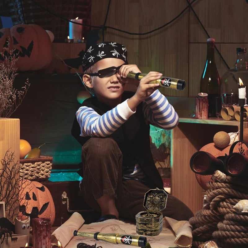 Pirate Party Kit – Eye Patch, Coins, Balloons & Skull Hat Party Favor Kit Babs