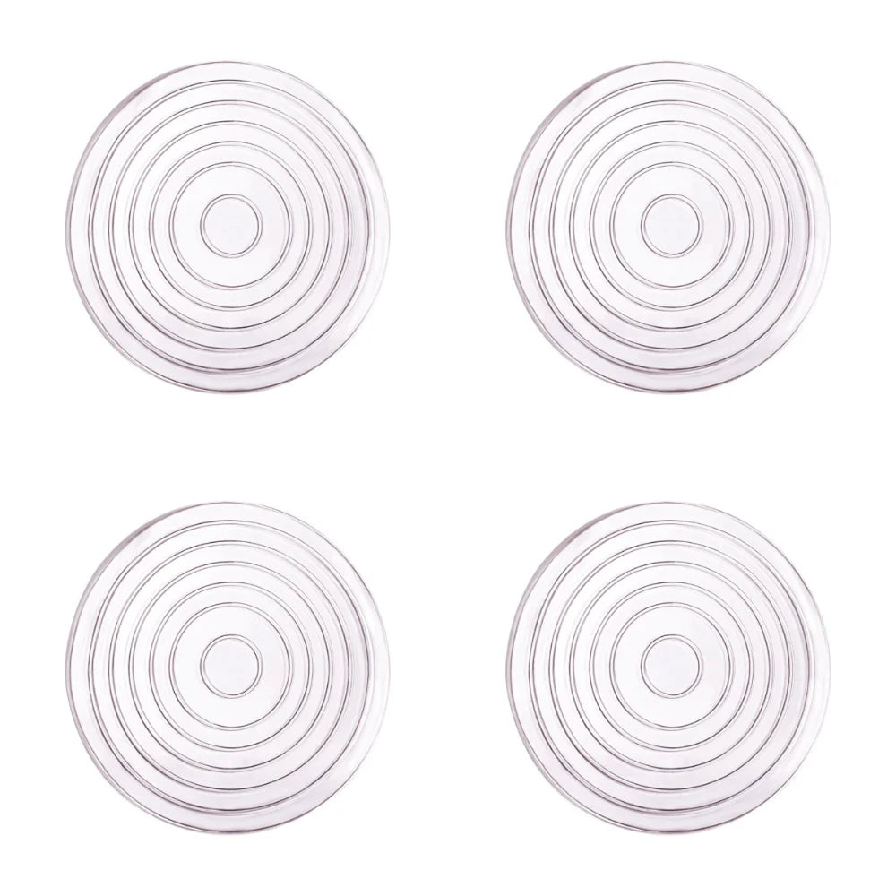 4-Pack Non-Slip Furniture Foot Pads – Self-Adhesive PU Gaskets Furniture Foot Pads Babs 4Pcs round 80mm