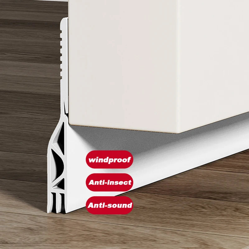 Door Bottom Seal Strip – Self-Adhesive Weatherstripping Door Seal Strip Babs