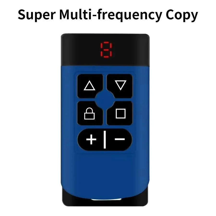 8-in-1 Universal Garage Remote Duplicator | 300–915MHz Remote Duplicator Babs Blue