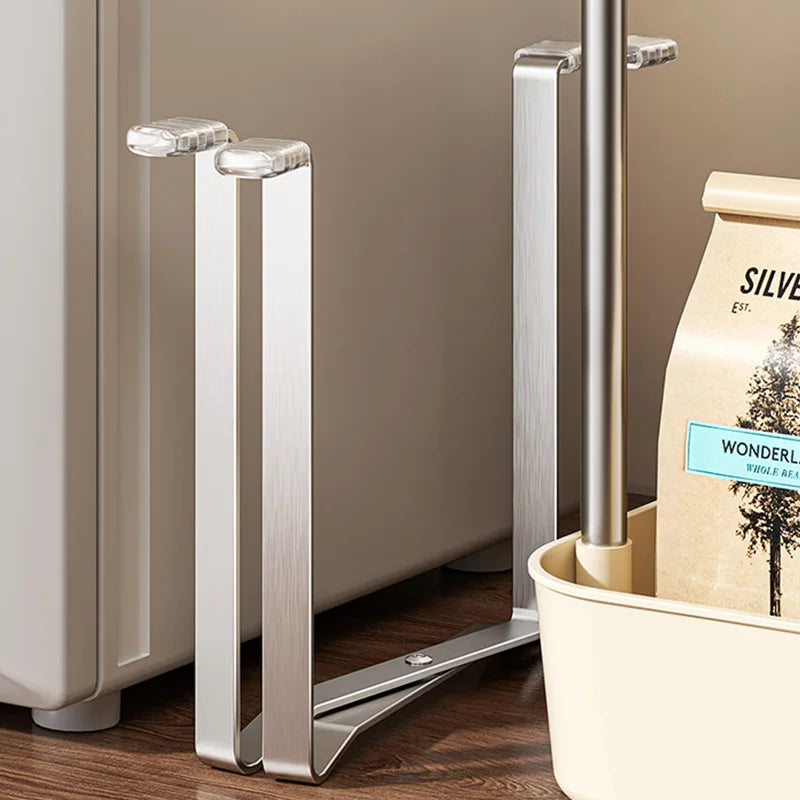 Foldable Stainless Steel Garbage Bag Rack | Kitchen Organizer Garbage Bag Rack Babs