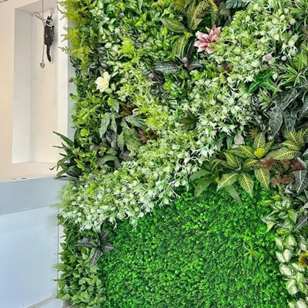 DIY Artificial Maple Leaf Wall Panel – UV Protected, No Watering Artificial Wall Panel Babs
