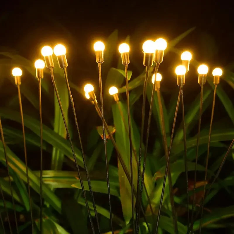 Solar Firefly Garden Lights – Swaying Starburst LED, Waterproof Solar Garden Light Babs