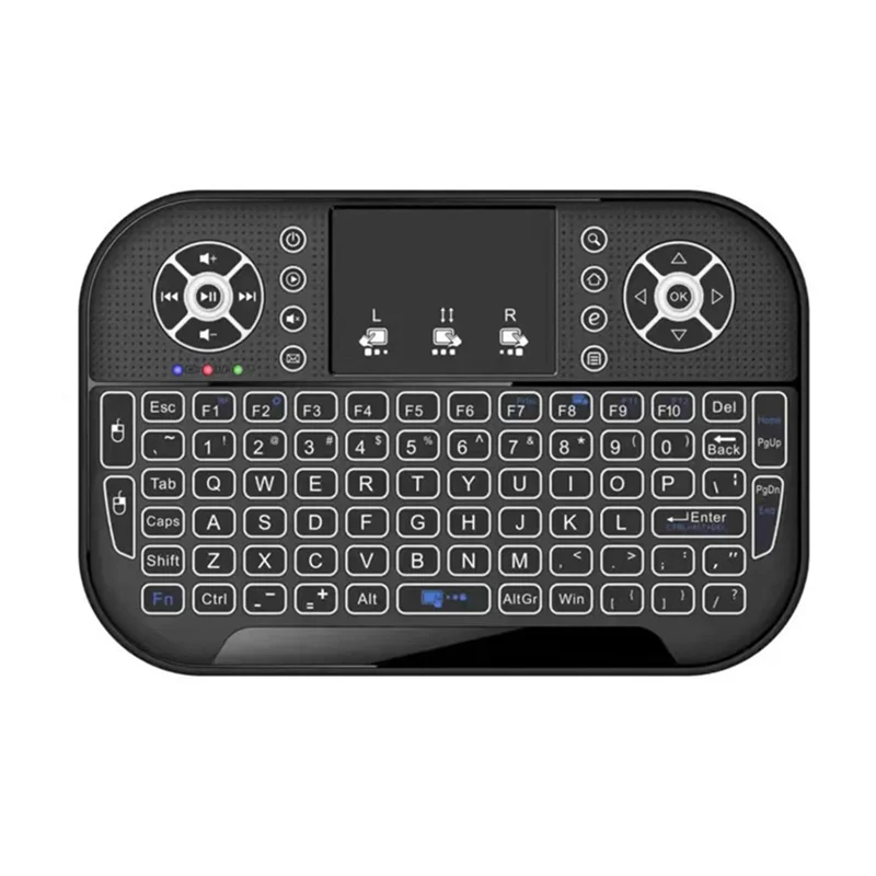 Air Mouse Remote 2.4G Bluetooth Backlit Touchpad Keyboard Air Mouse Keyboard Remote Babs