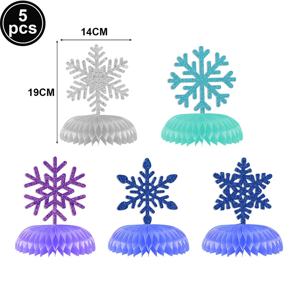 Frozen Winter Birthday Party Supplies – Plates, Cups & Balloons
