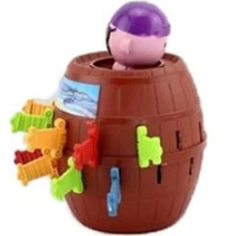 Pirate Barrel Pop-Up Sword Game Toy – Fun Gift for Kids Barrel Pop-Up Game Babs