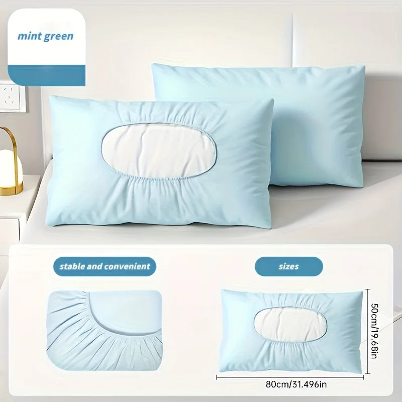 4pcs Soft Disposable Travel Pillowcases – Hotel & Camping Travel Pillowcase Set Babs