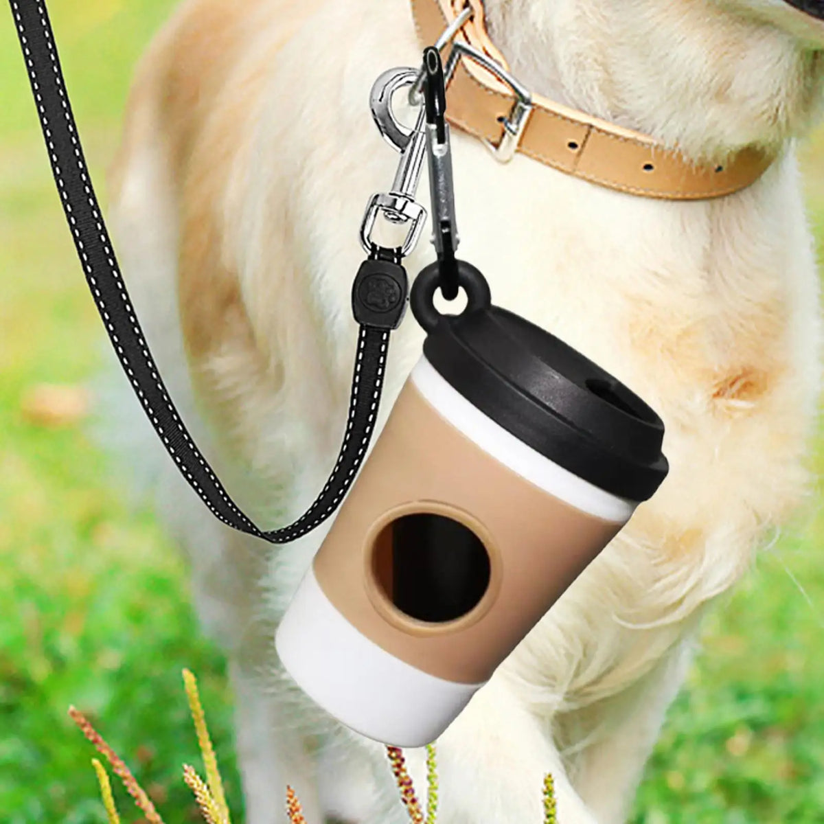 Coffee Cup Dog Poop Bag Dispenser | Portable Pet Waste Holder Pet Waste Dispenser Babs
