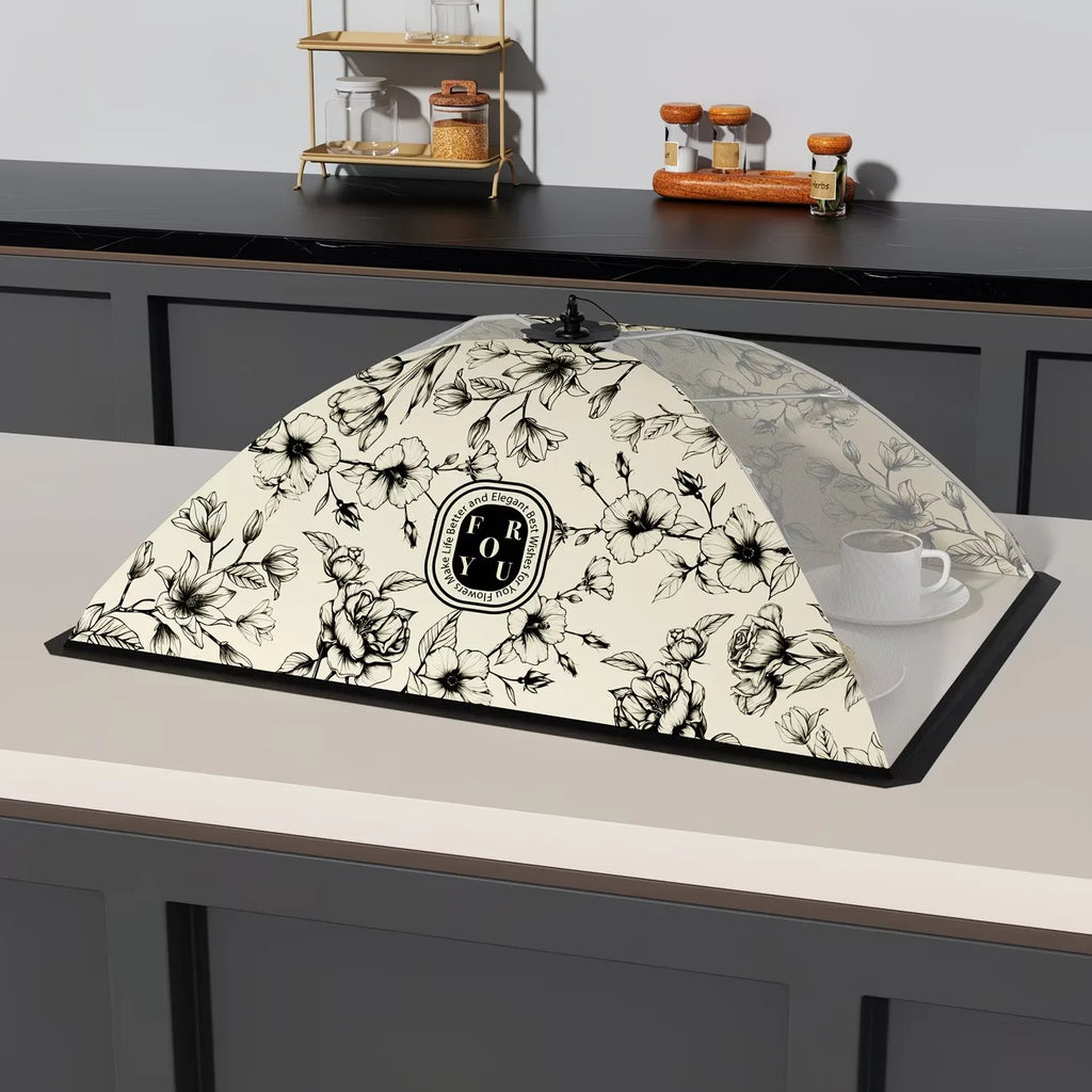 Foldable Mesh Food Cover – Dustproof & Fly-Proof Dining Cover Mesh Food Cover Babs