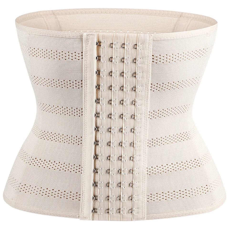 Women's Plus Size Waist Cincher Shapewear – Tummy Control Waist Cincher Shapewear Babs Beige 4XL