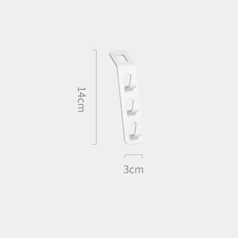 4-Pack Cascading Hanger Connector Hooks | Closet Space Saver Hanger Connector Hooks Babs