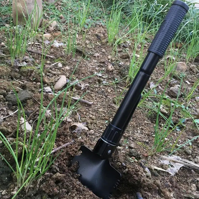 Outdoor Folding Shovel – Multi-Function Camping Survival Tool Folding Camp Shovel Babs