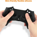 PS5 Controller Silicone Cover – Anti-Slip Case with Thumb Grips Controller Silicone Cover Babs Black