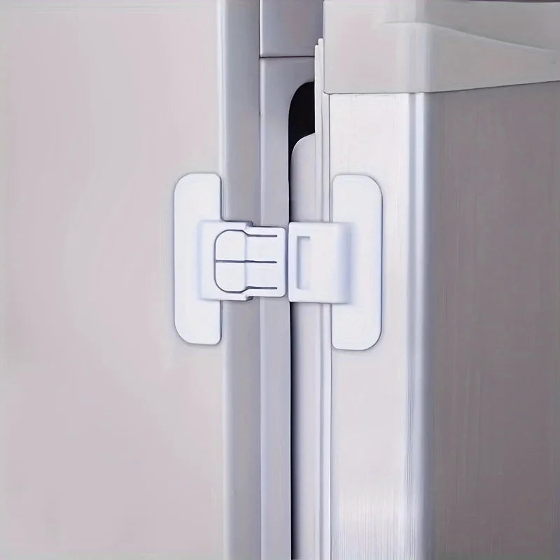Refrigerator Door Safety Lock & Child Proof Appliance Buckle Child Safety Lock Babs