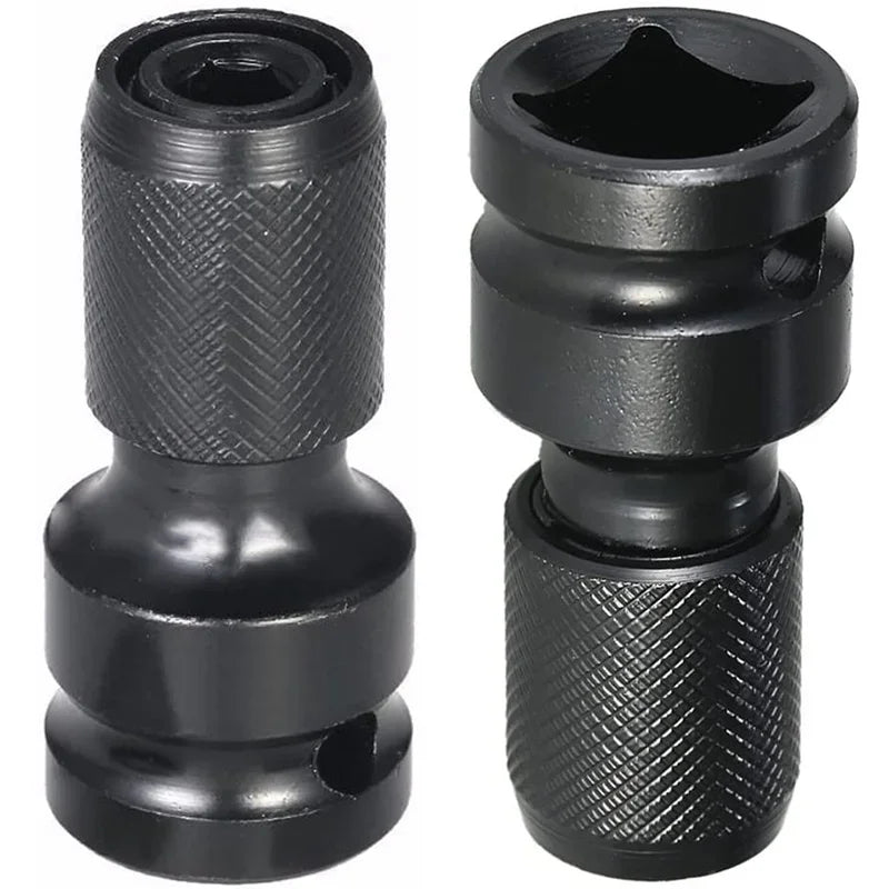 Impact Wrench to Drill Adapter 1/2" to 1/4" Hex Bit Converter Power Tool Adapter Babs