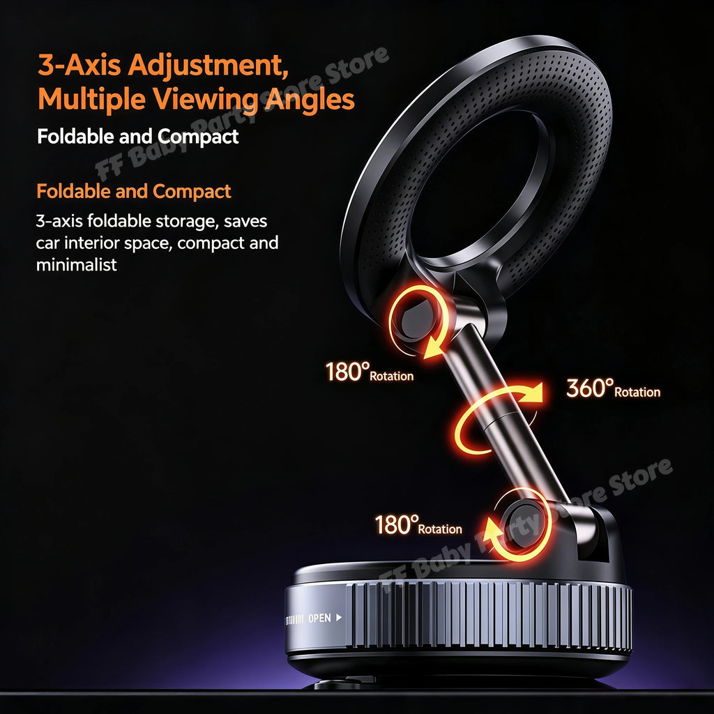 360° Rotating Magnetic Car Phone Holder – Dashboard Mount Car Phone Mount Babs