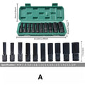 1/2" Drive Deep Impact Socket Set – Heavy Duty Chrome Finish Impact Socket Set Babs A