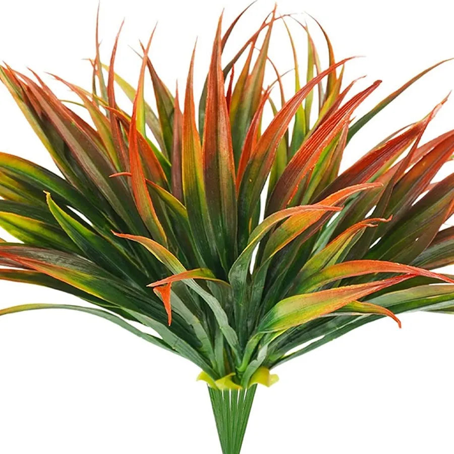 14-Leaf Artificial Spring Grass Stem – Wreaths & Home Decor Artificial Plant Stem Babs shenhong