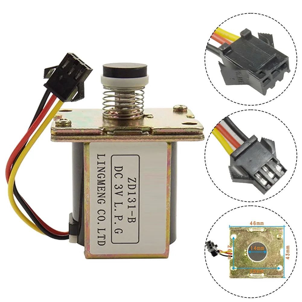 DC3V ZD131-B Gas Water Heater Solenoid Valve Control Unit Solenoid Valve Babs