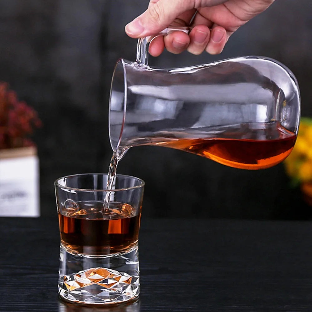 Transparent Acrylic Wine Decanter – Unbreakable PC Pitcher Wine Decanter Babs