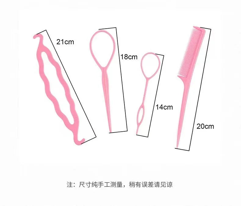 Hair Loop Styling Tool Set – Braiding Pin for Women & Girls Hair Braiding Tool Babs