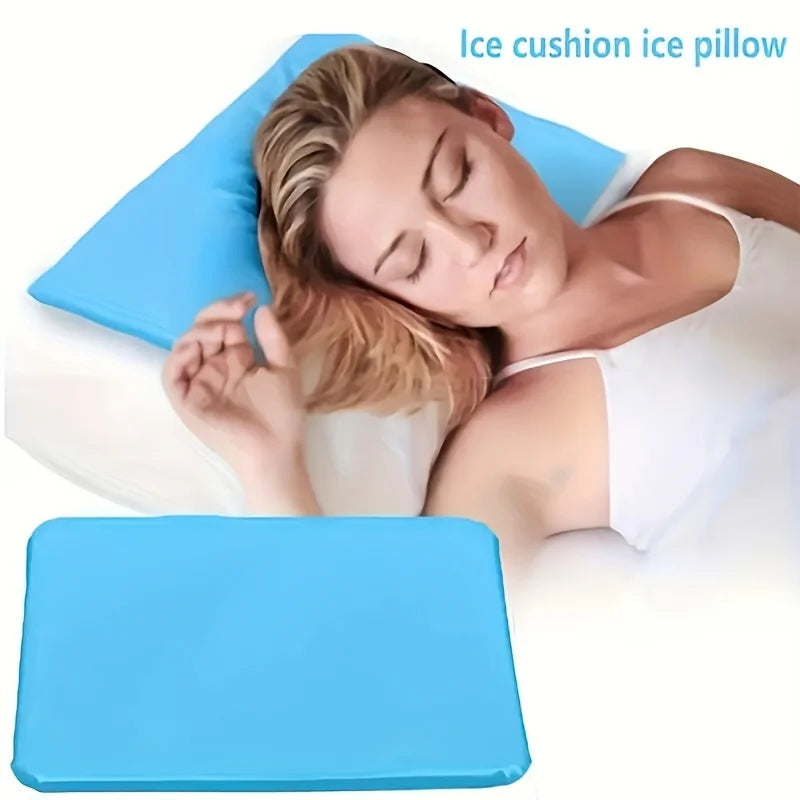 Ergonomic Cooling Gel Neck Pillow for Summer Naps & Sofa Rest Cooling Gel Pillow Babs