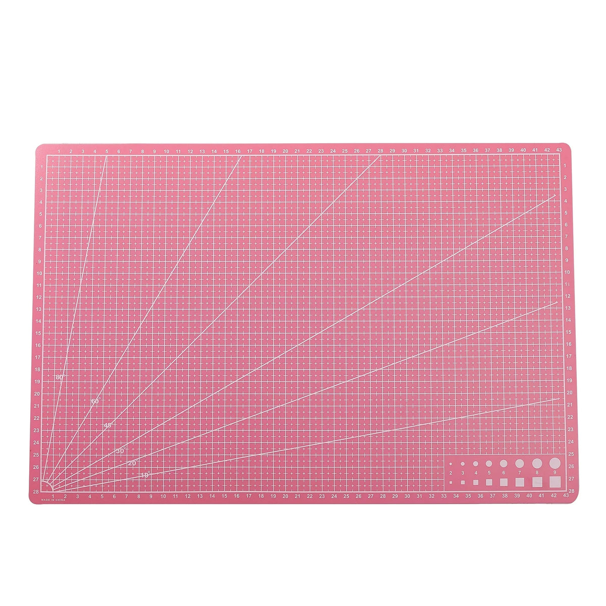 Babs A3 Self-Healing Cutting Mat 0.9mm – Sewing & Paper Art Cutting Mat Babs 1Pc Pink