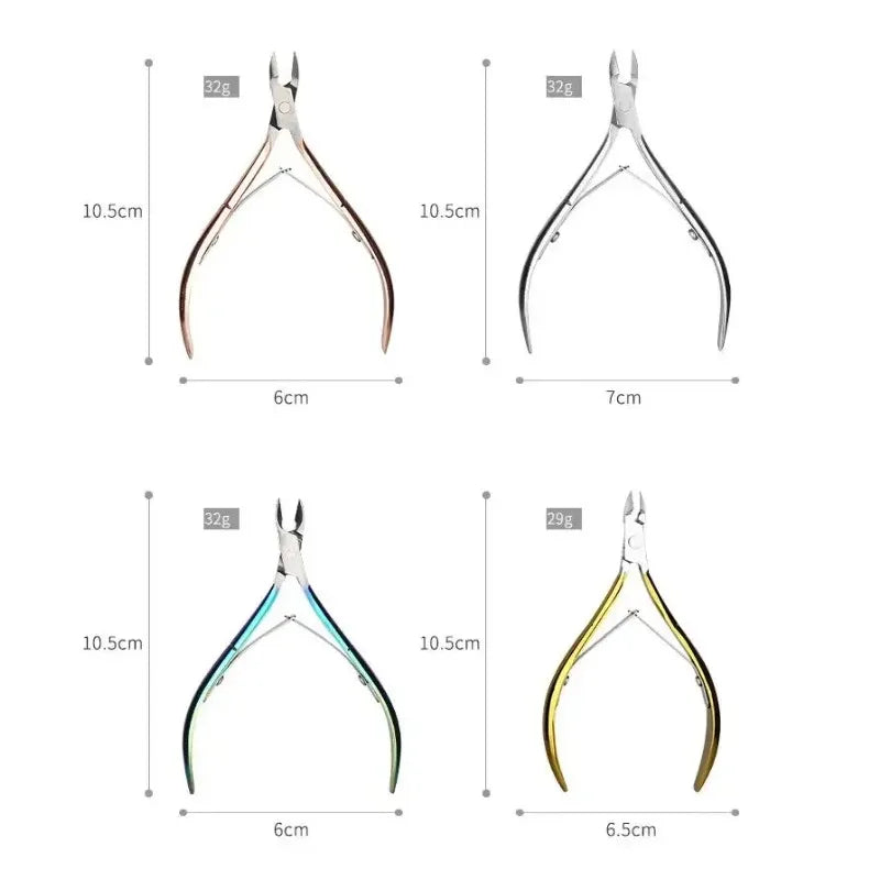 Stainless Steel Cuticle Nipper – Nail Scissors & Trimmer Cuticle Nipper Babs