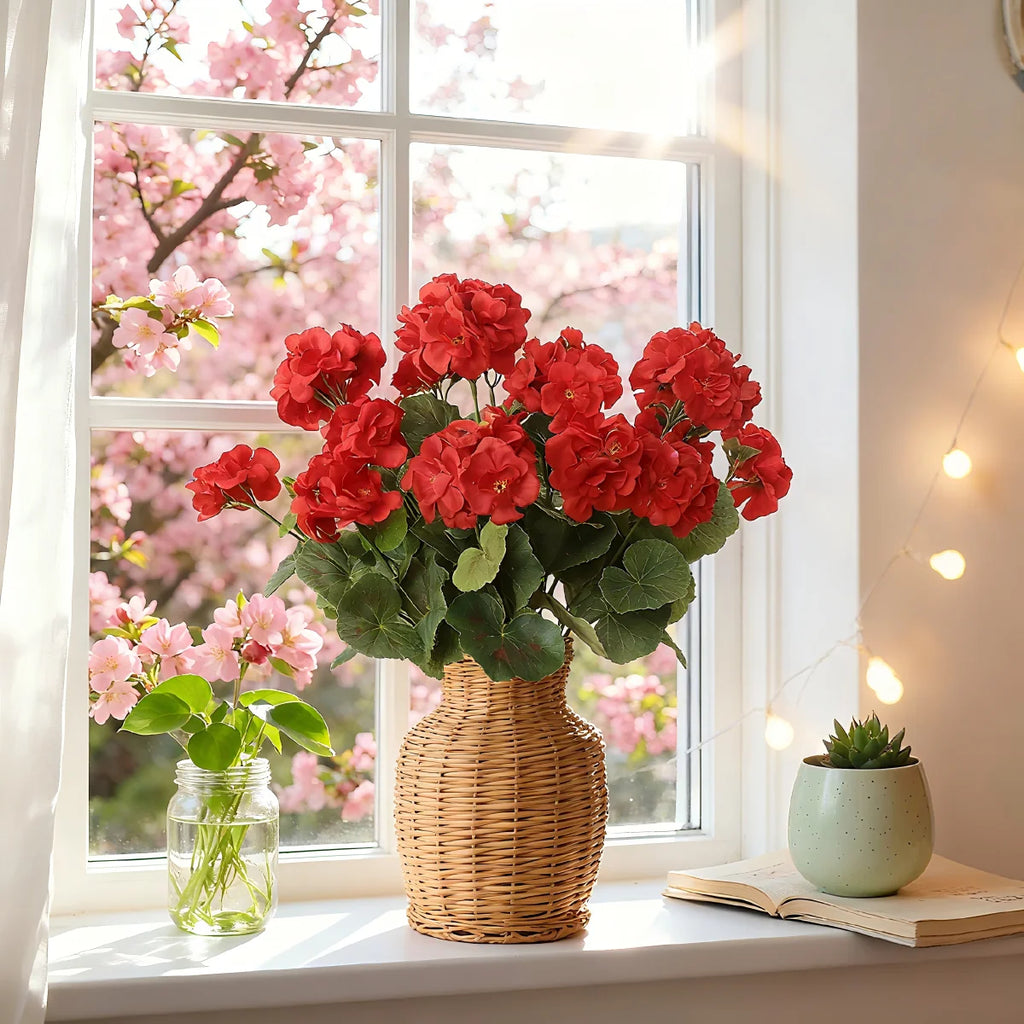Begonia Artificial Silk Flowers for Wedding & Home Décor Artificial Silk Flowers Babs