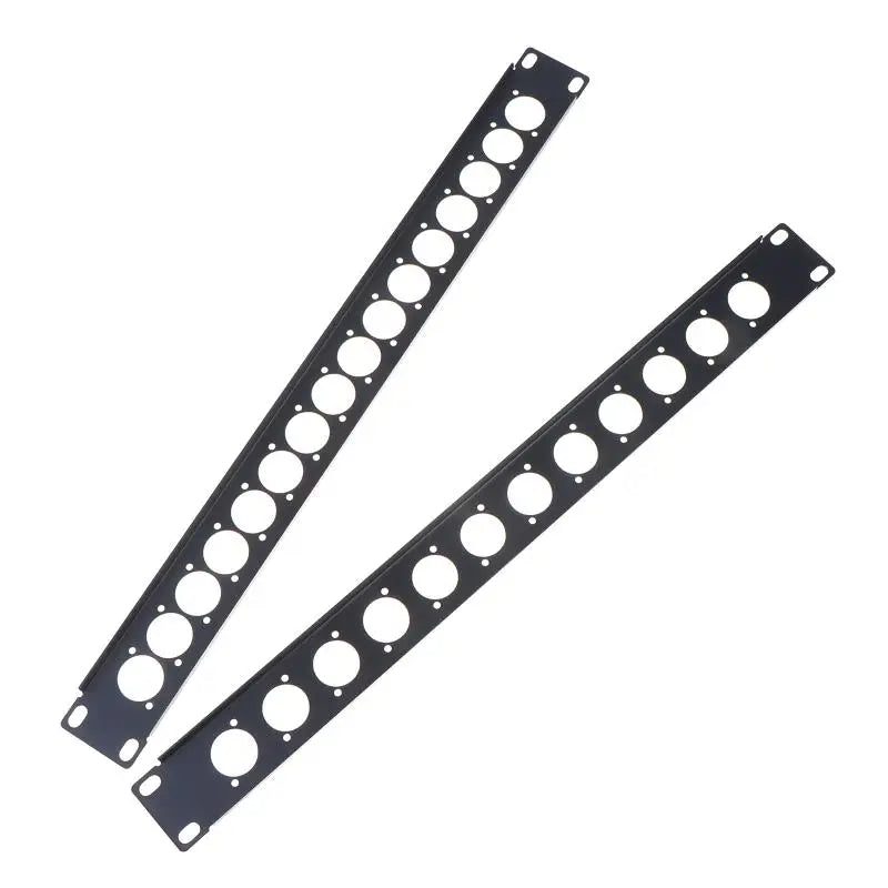 1U Rack Patch Panel 4–16 Way XLR Connector Mount | HUXUAN Audio Rack Patch Panel Babs