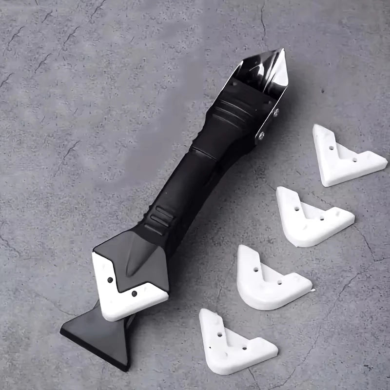 5-in-1 Caulk Remover & Sealant Scraper Tool for Tile & Grout Caulk Scraper Tool Babs 5 in 1 Set