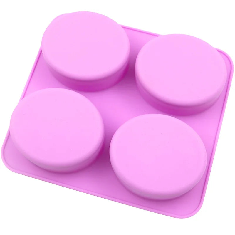 4-Hole Honeycomb Silicone Mold – Candy, Soap & Candle DIY Silicone Craft Mold Babs
