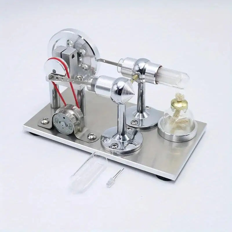 DIY Stirling Engine Model – Metal Physics STEM Education Kit Science Education Kit Babs