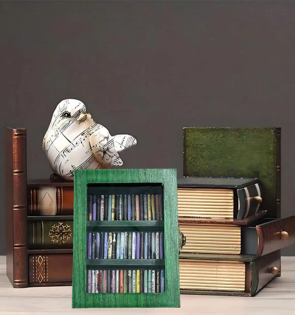 Creative Wooden Desk Ornament – Bookshelf Decor & Gift Idea Desk Ornament Babs