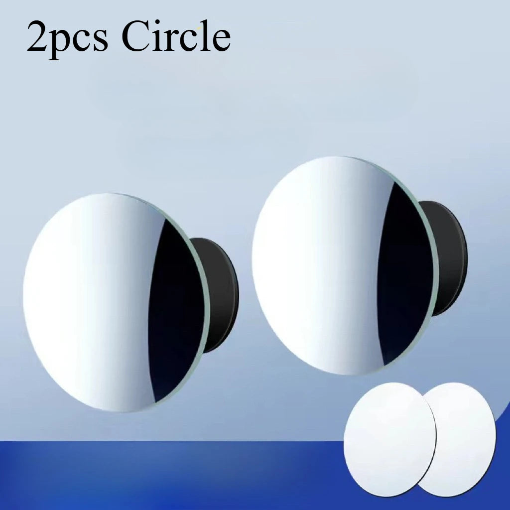 2pcs 360° Wide-Angle Blind Spot Car Rearview Mirror – Universal Blind Spot Mirror Babs 2pcs Circle