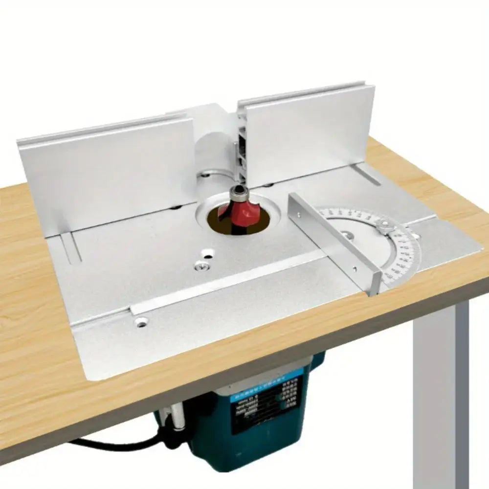 Aluminum Alloy Router Table Insert Plate & Miter Gauge Guide Router Table Insert Babs