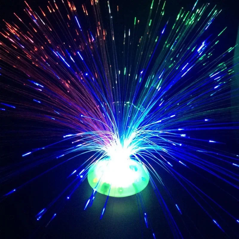 LED Fiber Optic Glow Lamp – Flashing Star Strings Party Decor Fiber Optic Glow Lamp Babs
