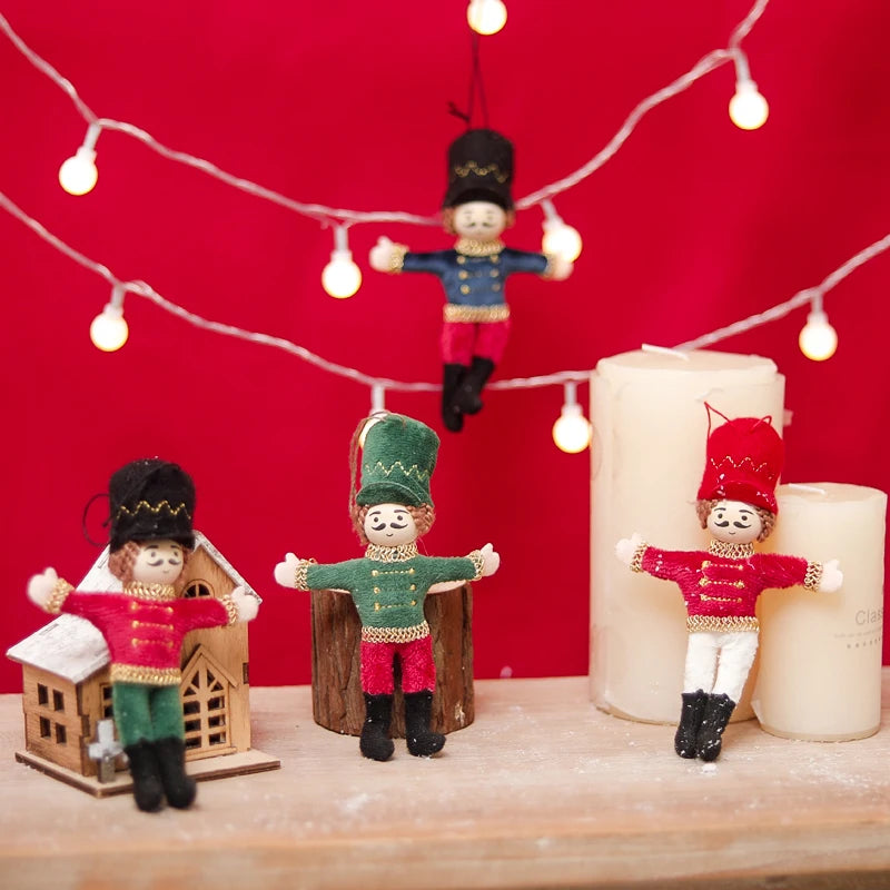 Nutcracker Soldier Christmas Ornament | Tree Pendant Holiday Décor Christmas Ornament Babs