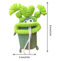 Handmade Crochet Sausage Mouth Key Cover – Cute Key Case Crochet Key Cover Babs B