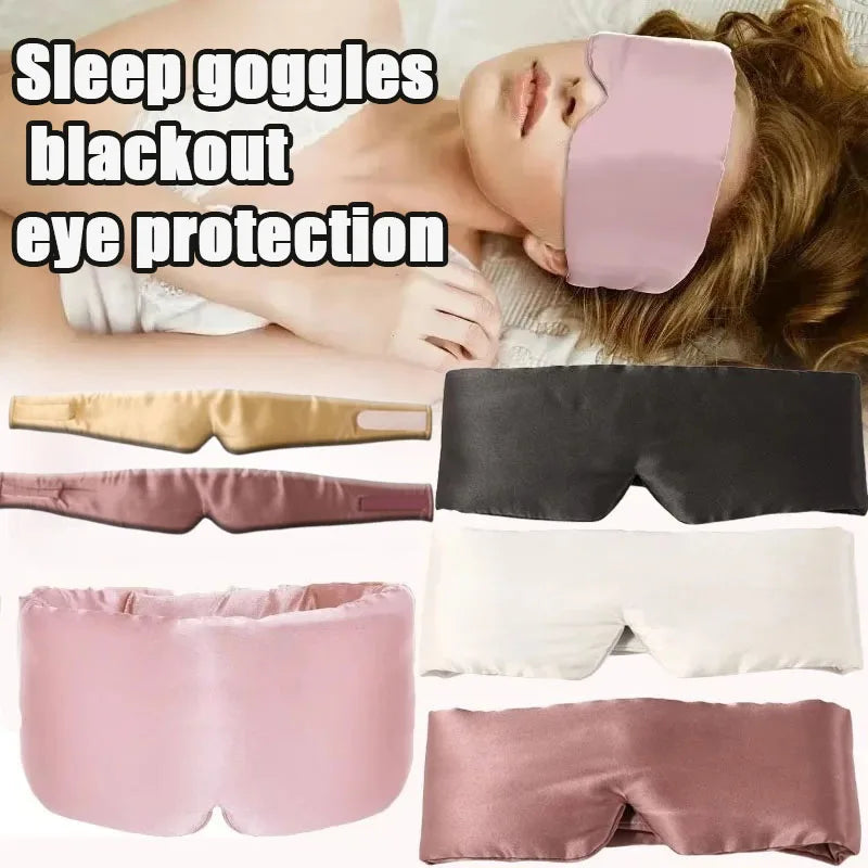 Mulberry Silk Blackout Sleep Mask – Unisex Eye Mask Silk Sleep Mask Babs