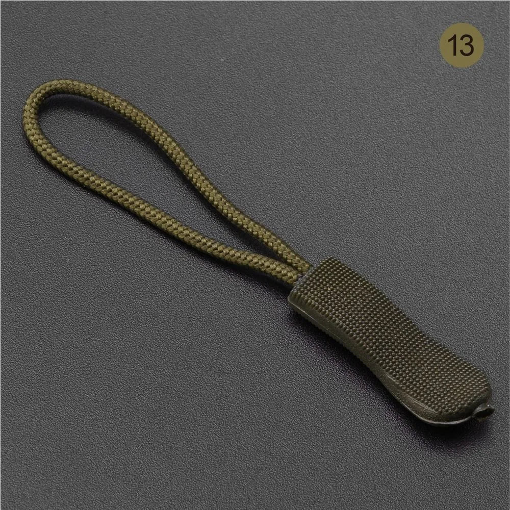 10pcs Zipper Puller Rope Buckles – Backpack, Tent & Travel Zipper Puller Set Babs 13