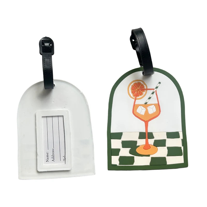 Privacy Protection Travel Luggage Tags | Suitcase ID Tags Luggage Tags Babs