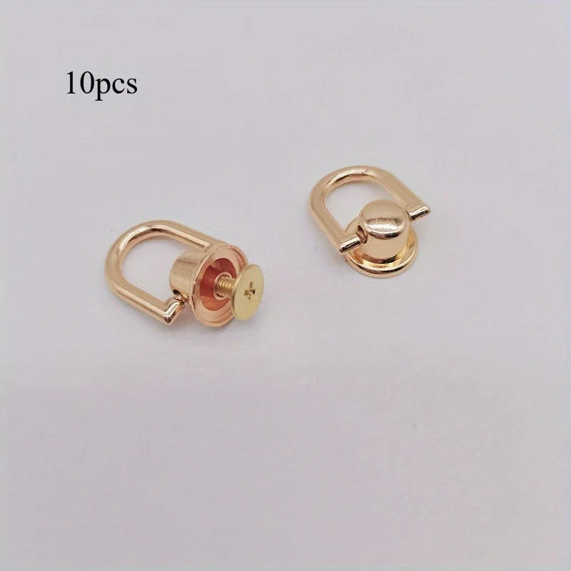 Metal Bag Strap Connector & Pull Ring – Hardware Accessories Bag Hardware Accessory Babs Golden-10pcs